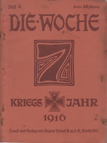 Die woche moderne - -,