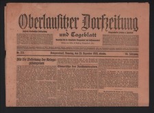 NEUGERSDORF, Zeitung 1919