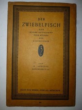 Der Zwiebelfisch, 9. Jahrgang