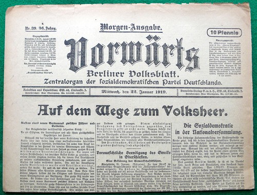 Vorwärts berliner - vorwärts,