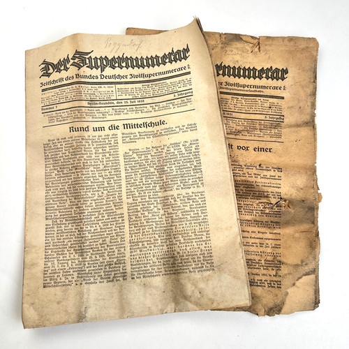Der supernumerar zeitung - der,