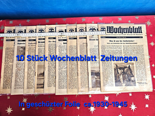 10x wochenblatt zeitungen - 10x,