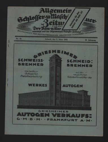 Lübeck zeitung 1925 - zeitung,
