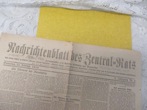 1919 münchen nachrichtenblatt - 1919,