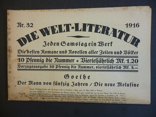 Die welt literatur jede - literatur.,