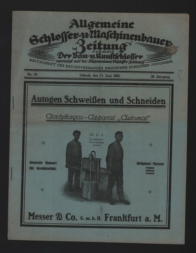 Lübeck zeitung 1925 - zeitung,