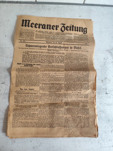 Meeraner zeitung 1931 - meeraner,