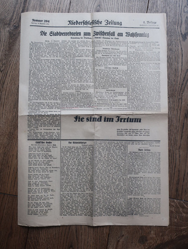 Niederschlesische zeitung - zeitung, 24