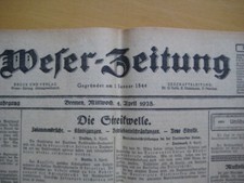 Historisches Original Dokument